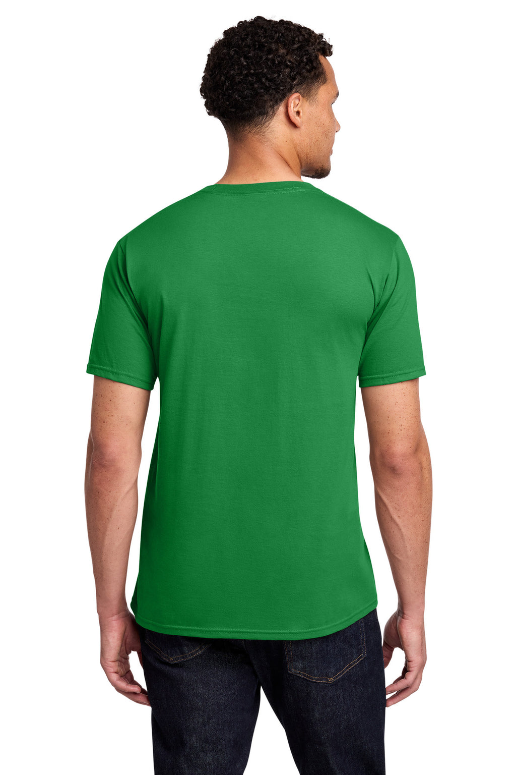 Port & Co Fan Favorite Tee. PC450 - Pro Kelly Green - back