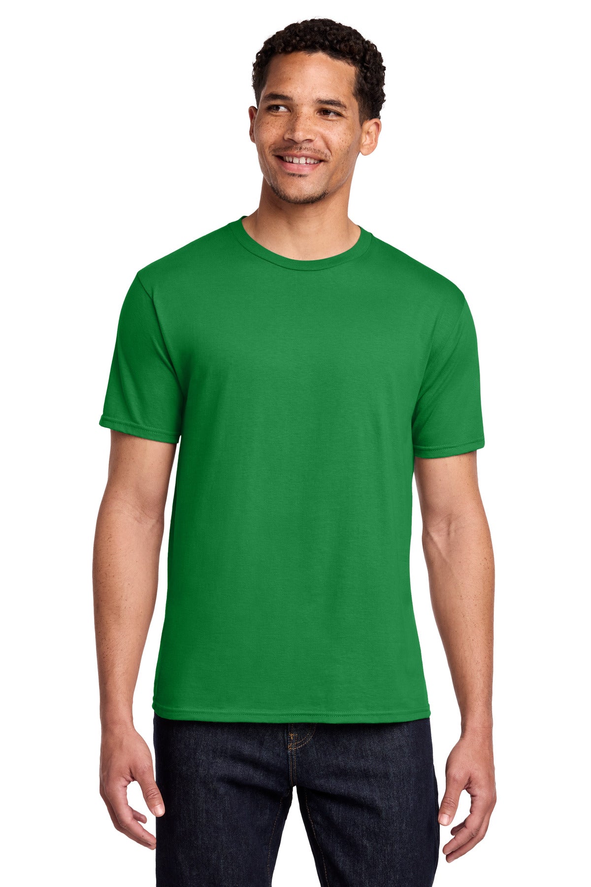 Port & Co Fan Favorite Tee. PC450 - Pro Kelly Green - front