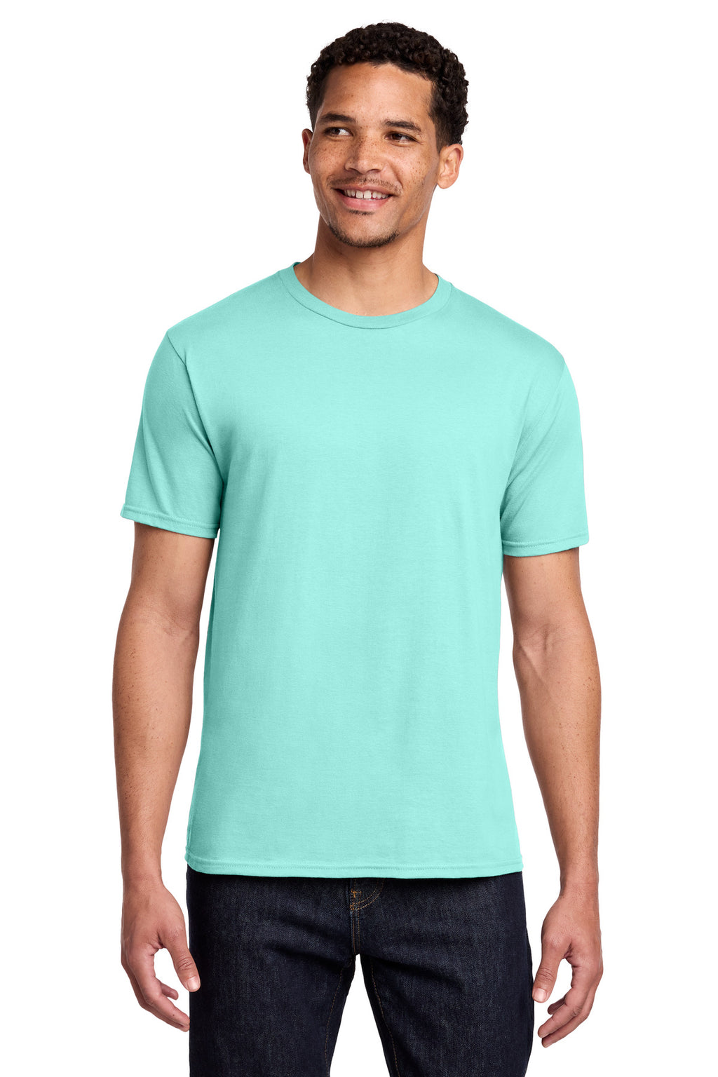 Port & Co Fan Favorite Tee. PC450 - True Celadon - front