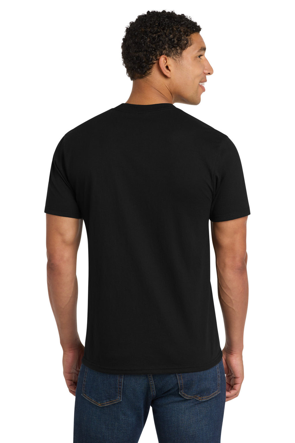 Port & Co Fan Favorite Blend Tee. PC455 - Jet Black - back