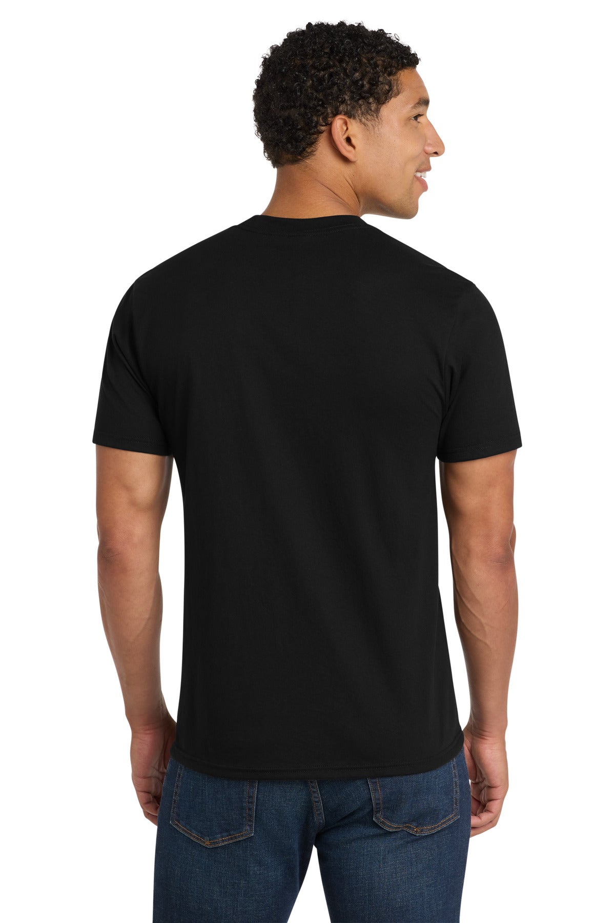 Port & Co Fan Favorite Blend Tee. PC455 - Jet Black - back