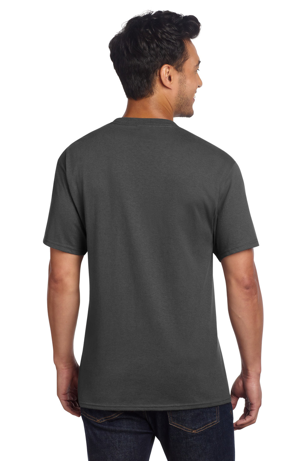 Port & Co Core Cotton DTG Tee PC54DTG - Charcoal - back
