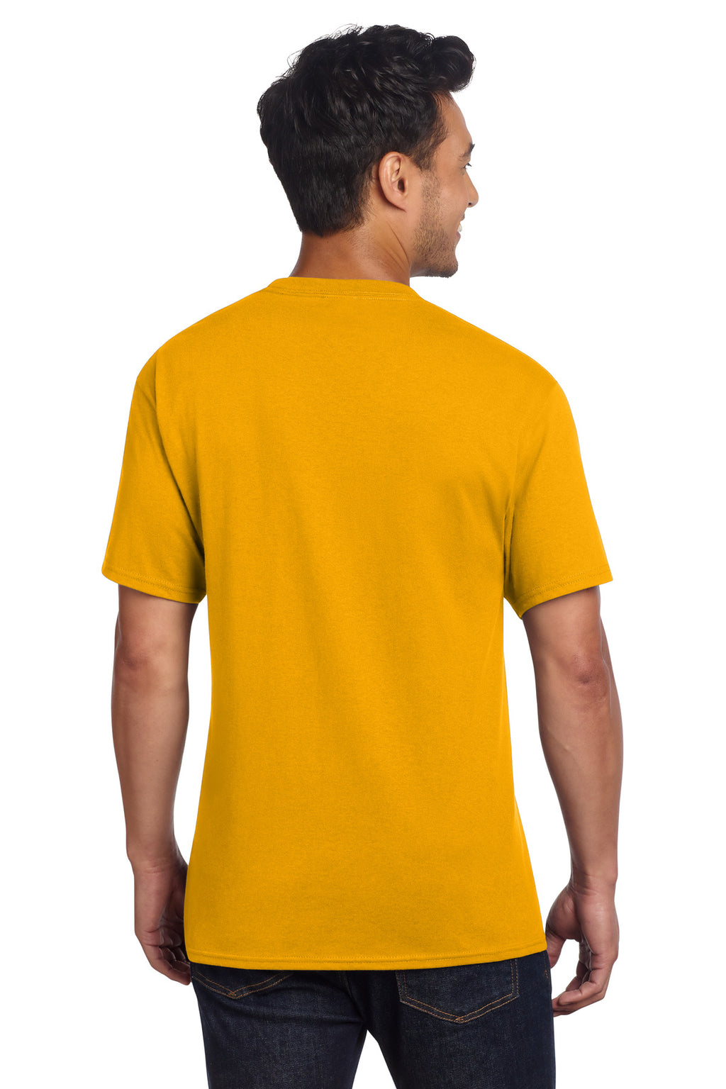 Port & Co Core Cotton DTG Tee PC54DTG - Gold - back