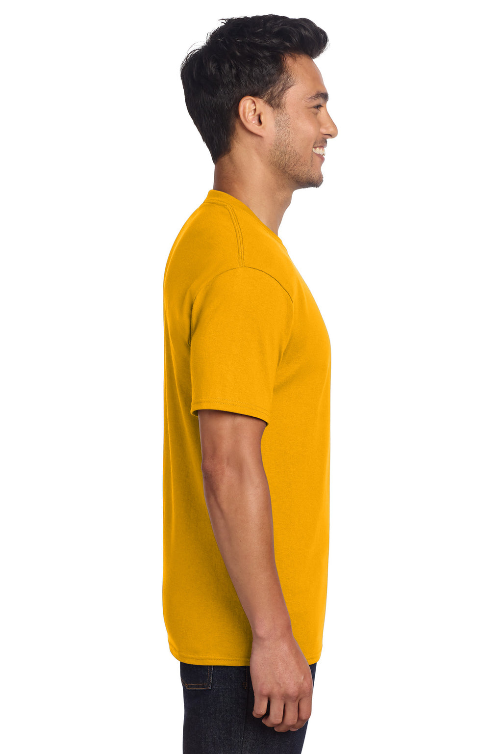 Port & Co Core Cotton DTG Tee PC54DTG - Gold - side