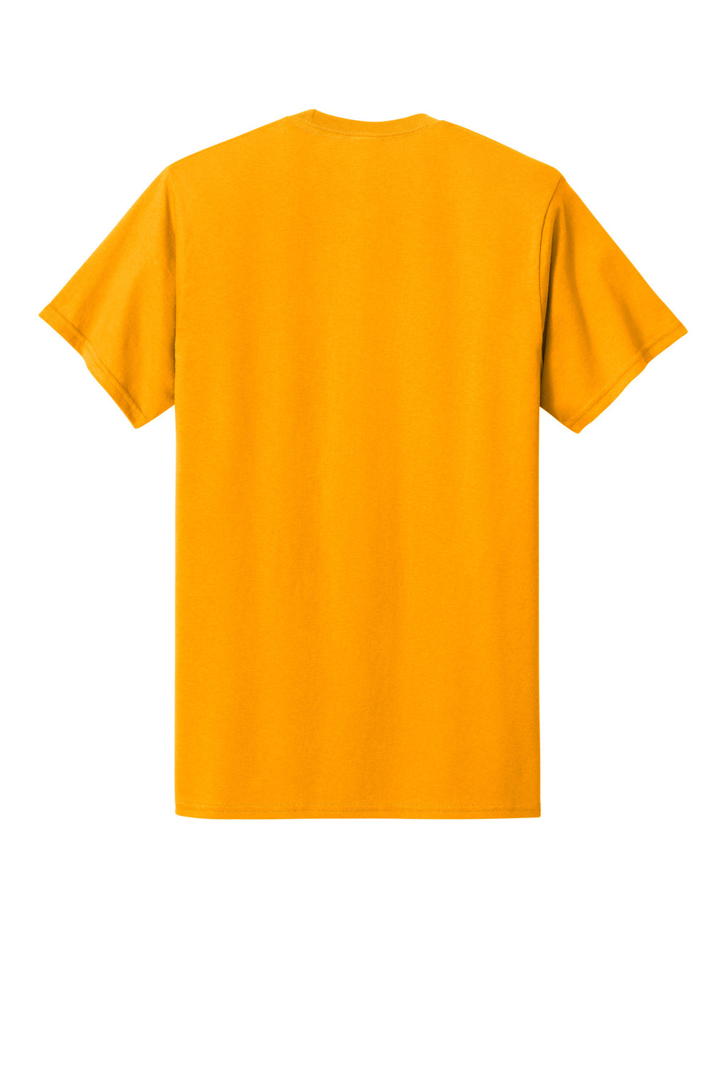 Port & Co Core Cotton Pocket Tee. PC54P - Gold - back