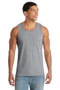 Port & Co Core Cotton Tank Top. PC54TT - Athletic Heather - front