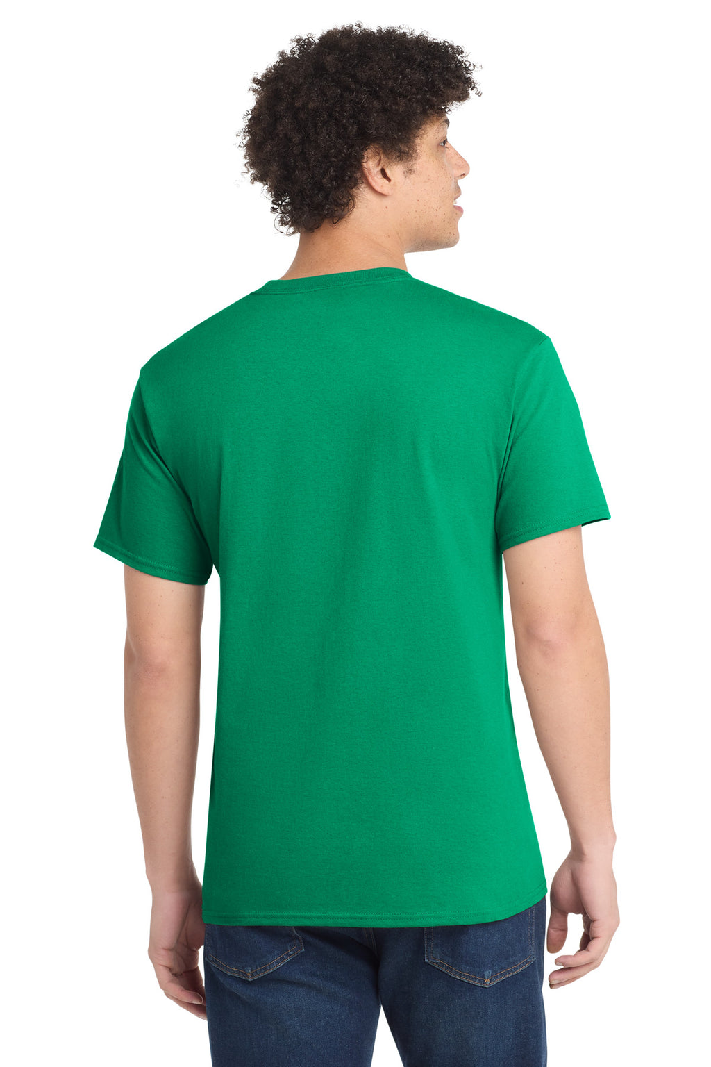 Port & Co Tall Core Cotton Tee PC54T - Kelly - back