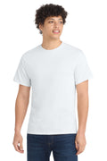 Port & Co Tall Core Cotton Tee PC54T - White - front
