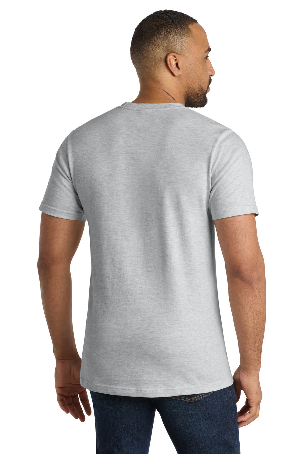 Port & Co Bouncer Tee PC600 - Ash - back