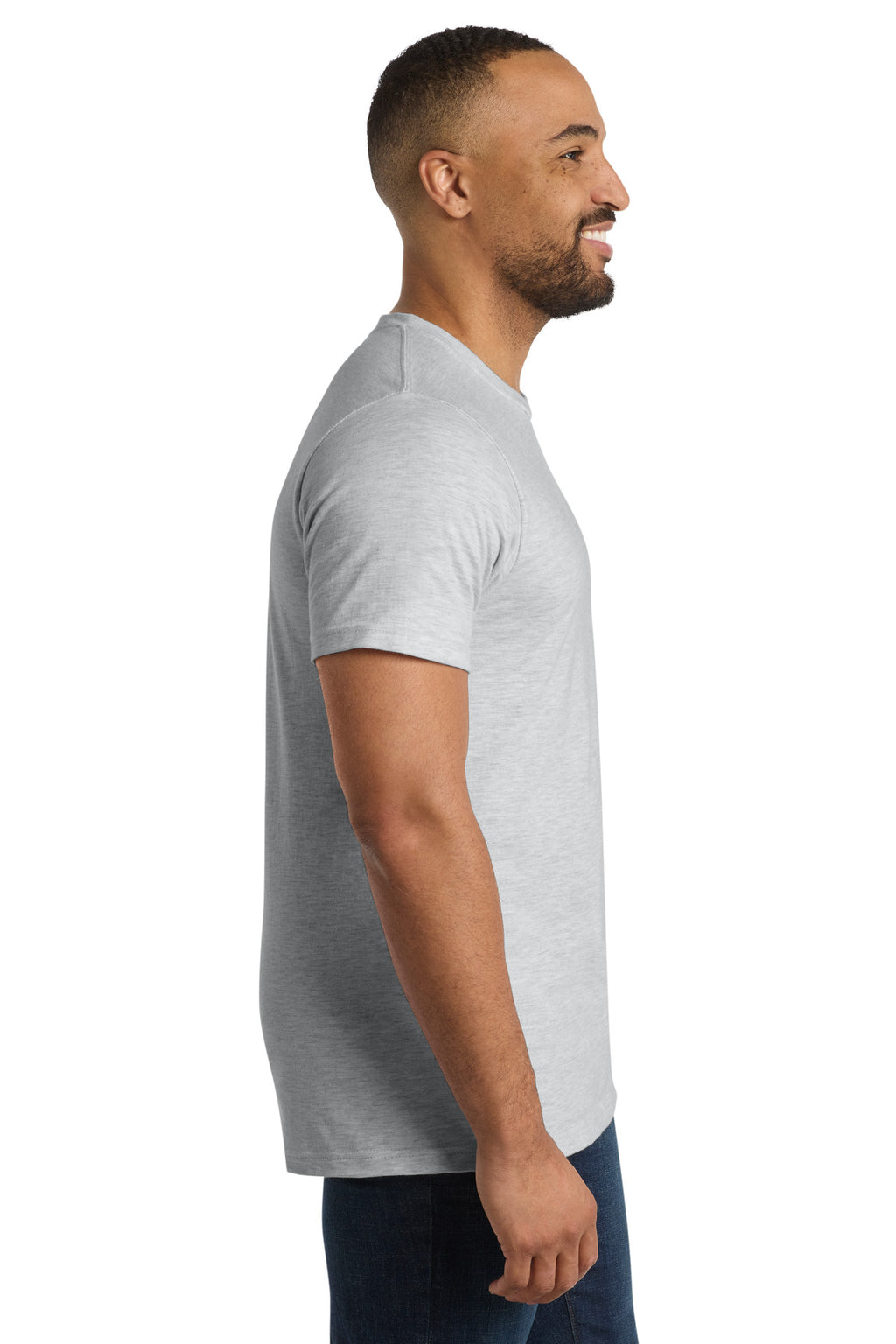 Port & Co Bouncer Tee PC600 - Ash - side