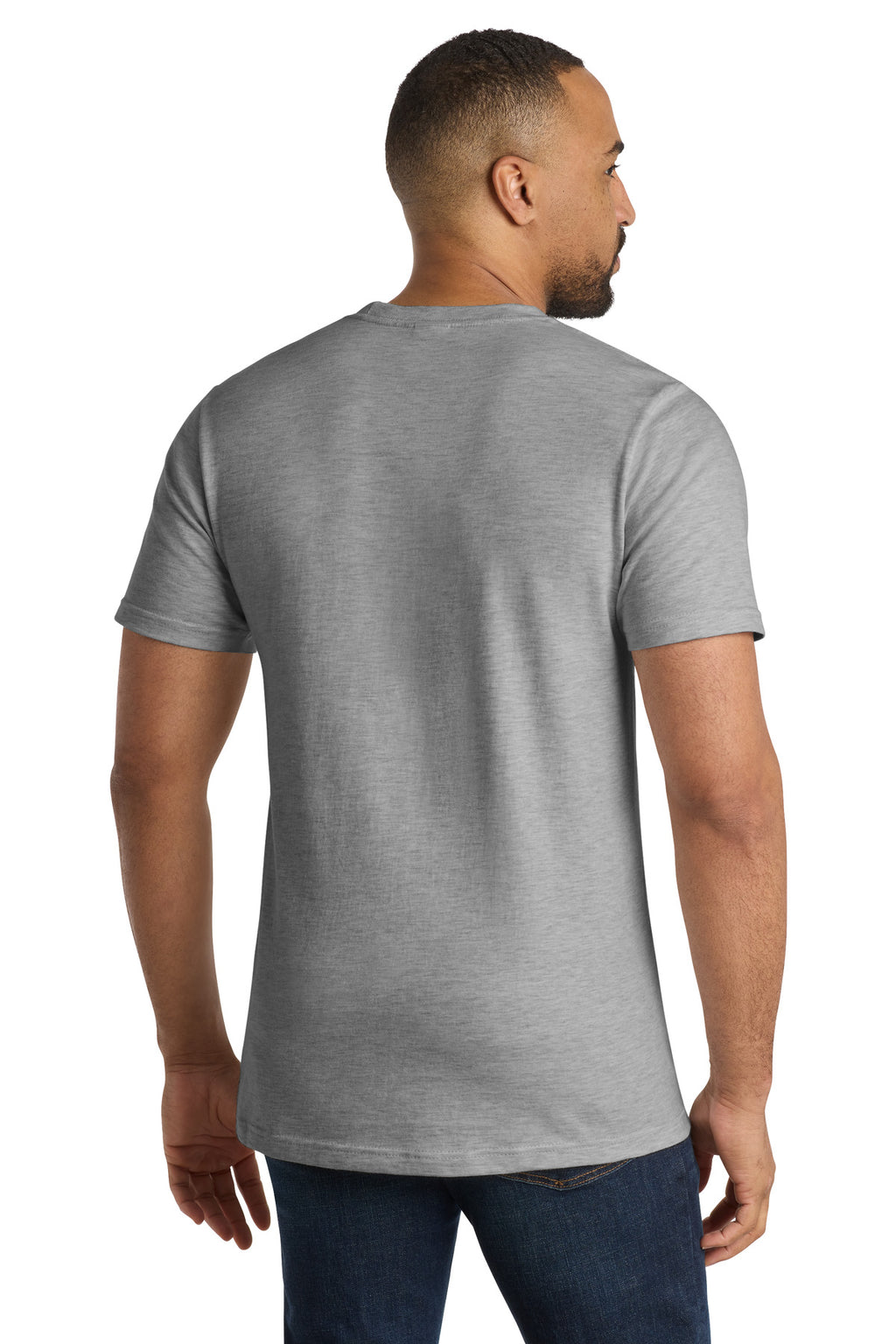 Port & Co Bouncer Tee PC600 - Athletic Heather - back
