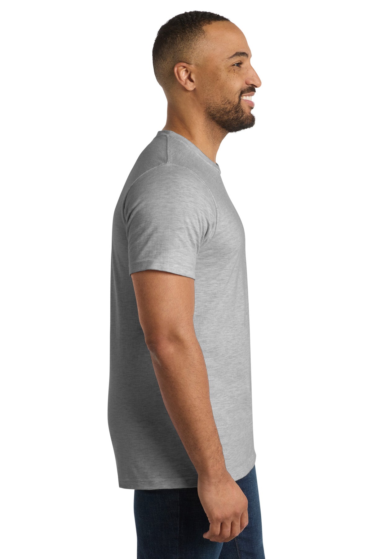 Port & Co Bouncer Tee PC600 - Athletic Heather - side