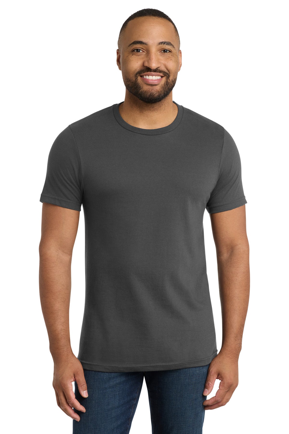 Port & Co Bouncer Tee PC600 - Coal Grey - front