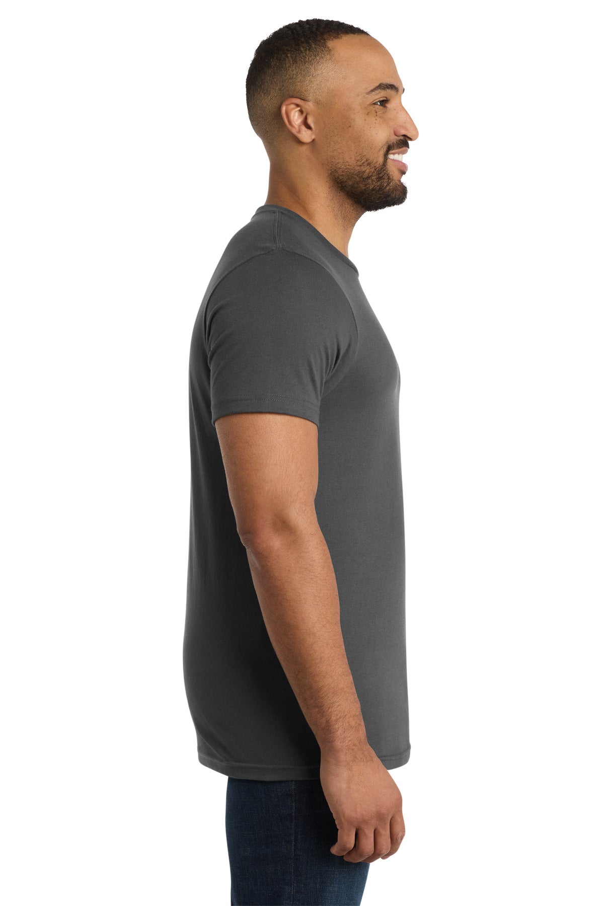 Port & Co Bouncer Tee PC600 - Coal Grey - side