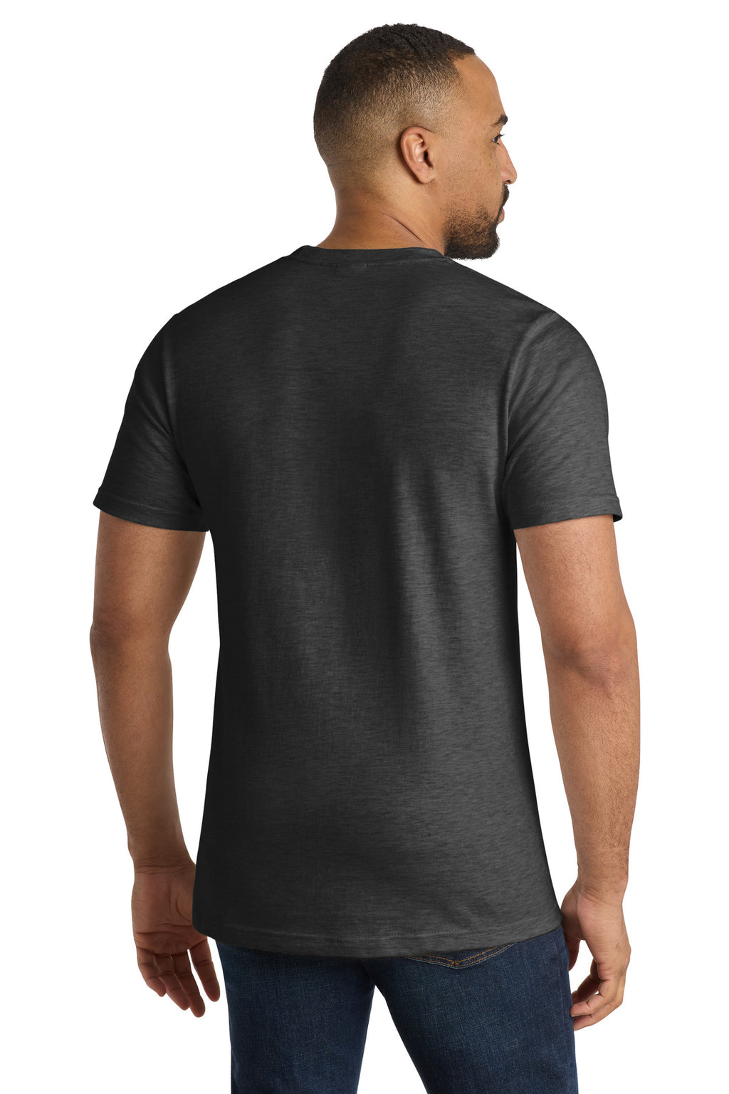 Port & Co Bouncer Tee PC600 - Dark Heather Grey - back