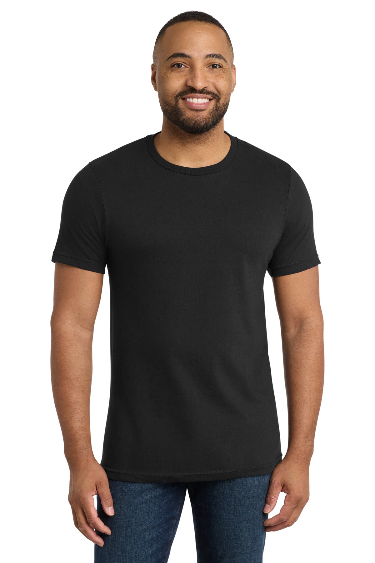 Port & Co Bouncer Tee PC600 - Deep Black - front