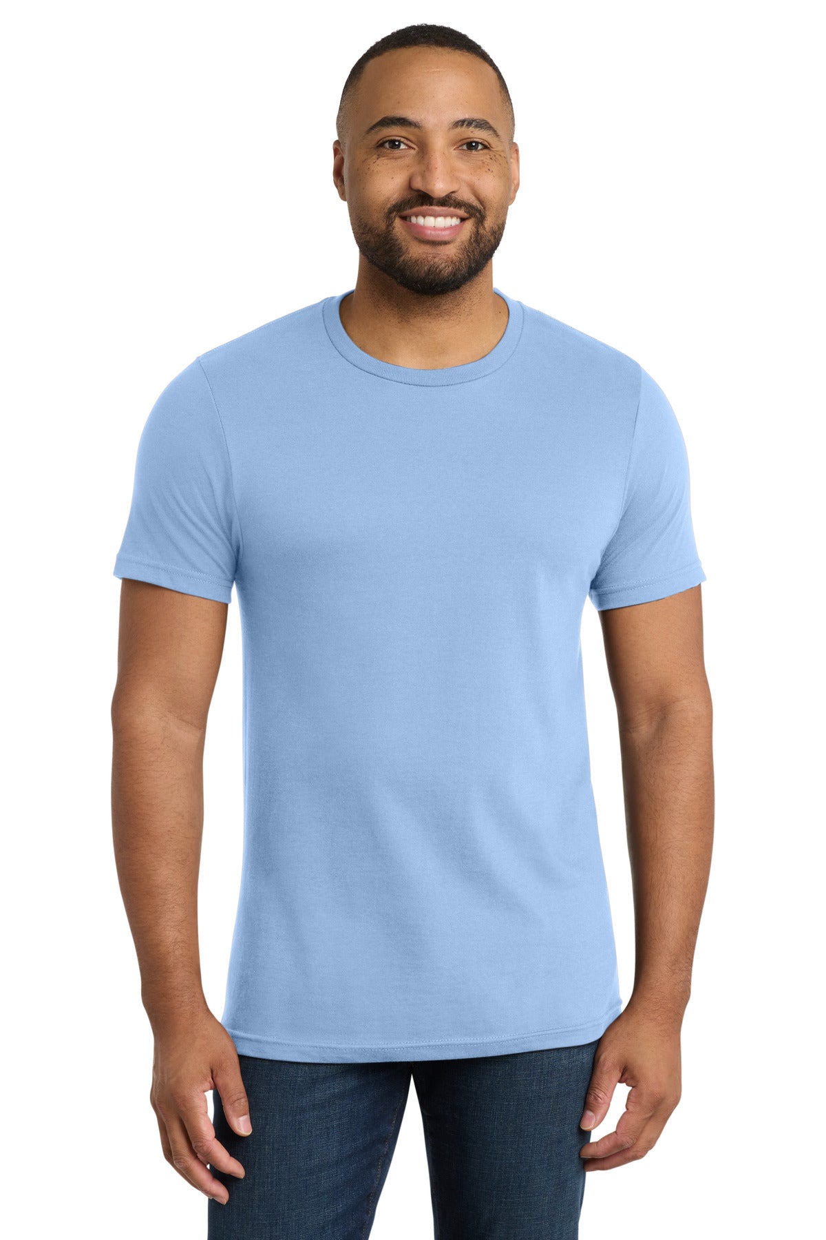 Port & Co Bouncer Tee PC600 - Light Blue - front