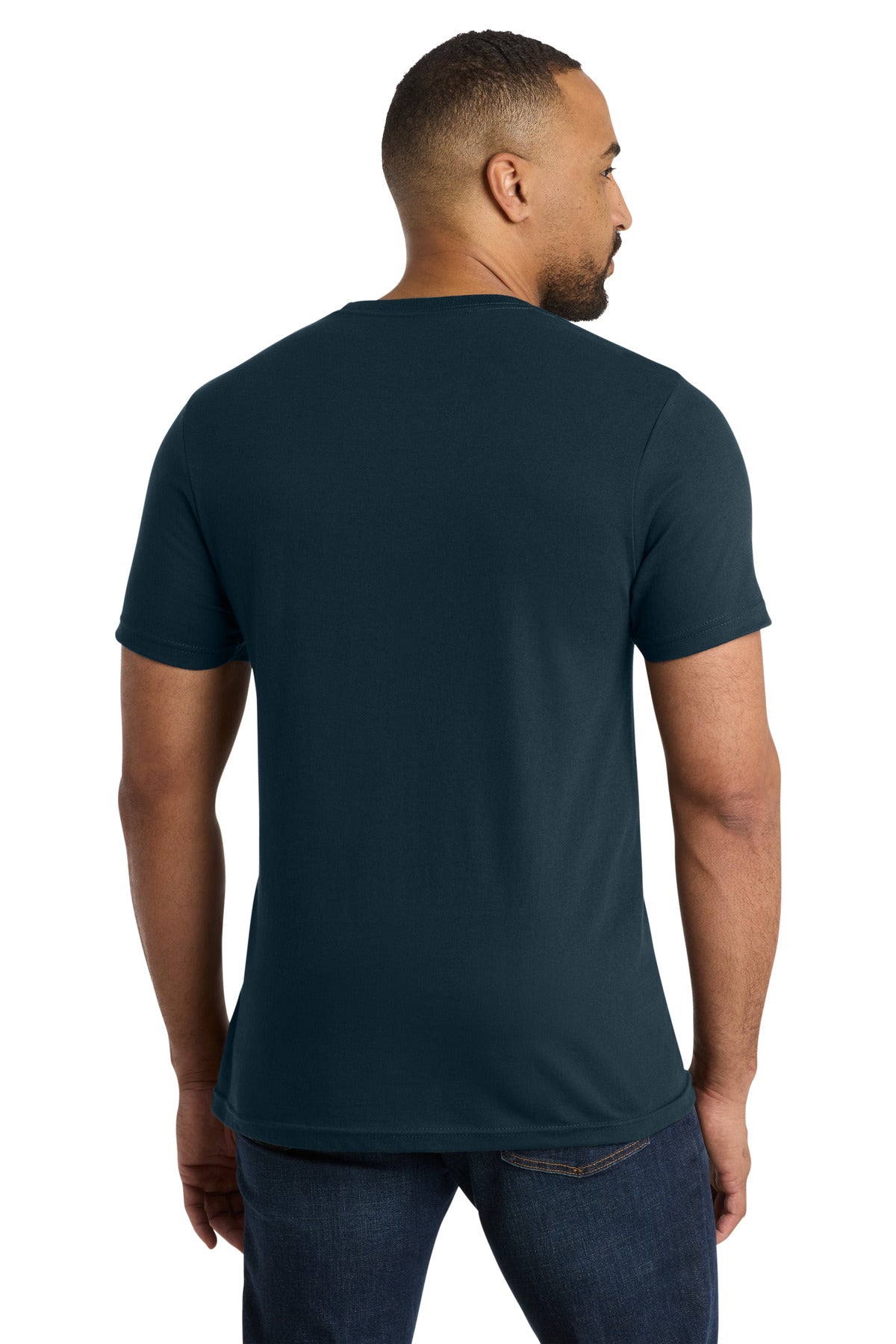 Port & Co Bouncer Tee PC600 - Navy Blue - back