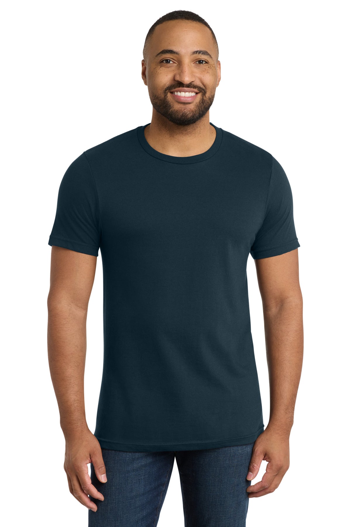 Port & Co Bouncer Tee PC600 - Navy Blue - front