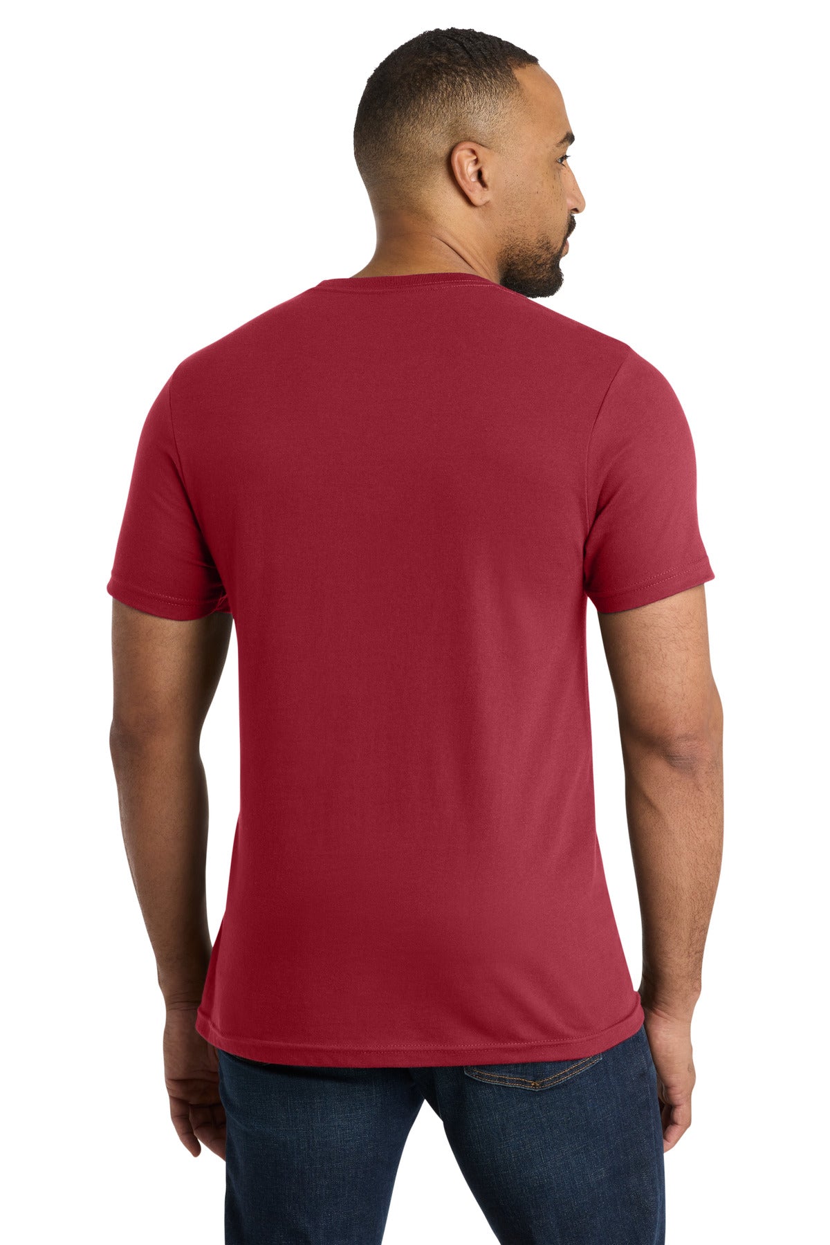 Port & Co Bouncer Tee PC600 - Rich Red - back