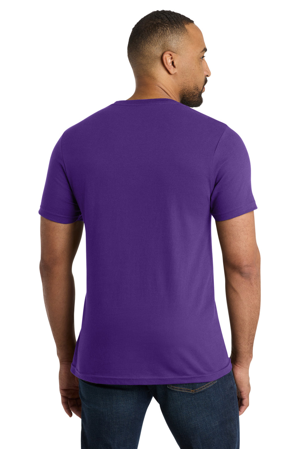 Port & Co Bouncer Tee PC600 - Team Purple - back