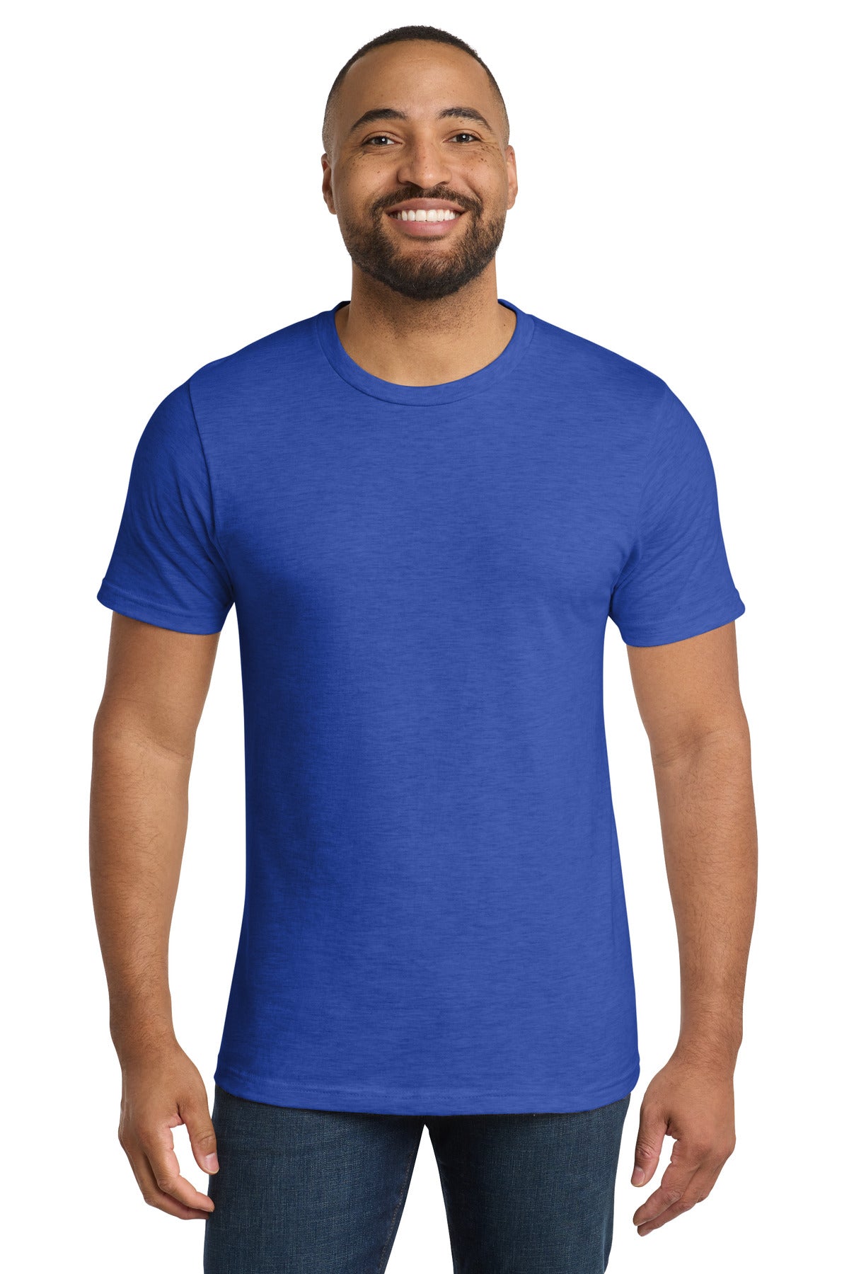 Port & Co Bouncer Tee PC600 - True Royal Heather - front