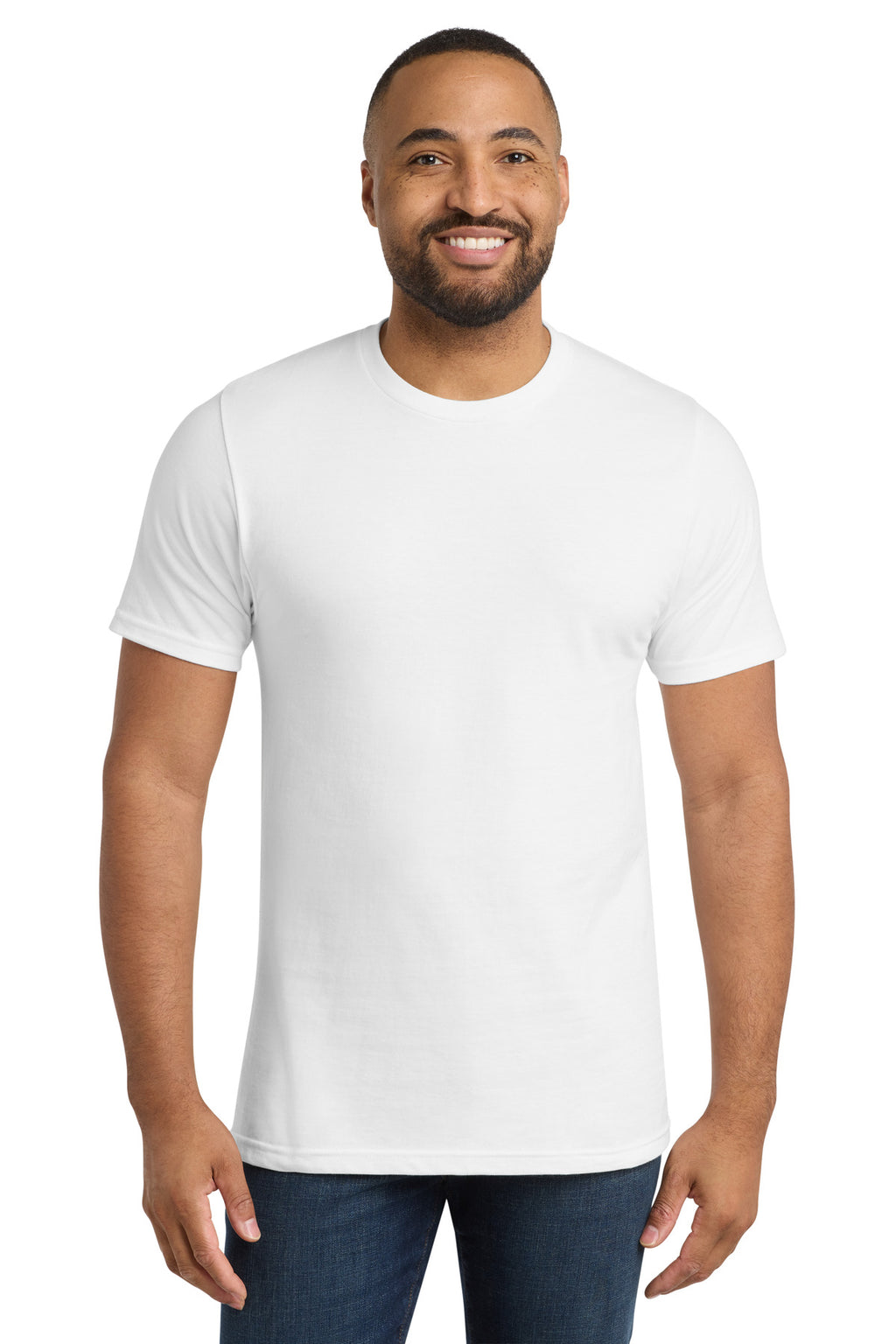 Port & Co Bouncer Tee PC600 - White - front