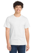 Port & Co Essential Tee. PC61 - White - front