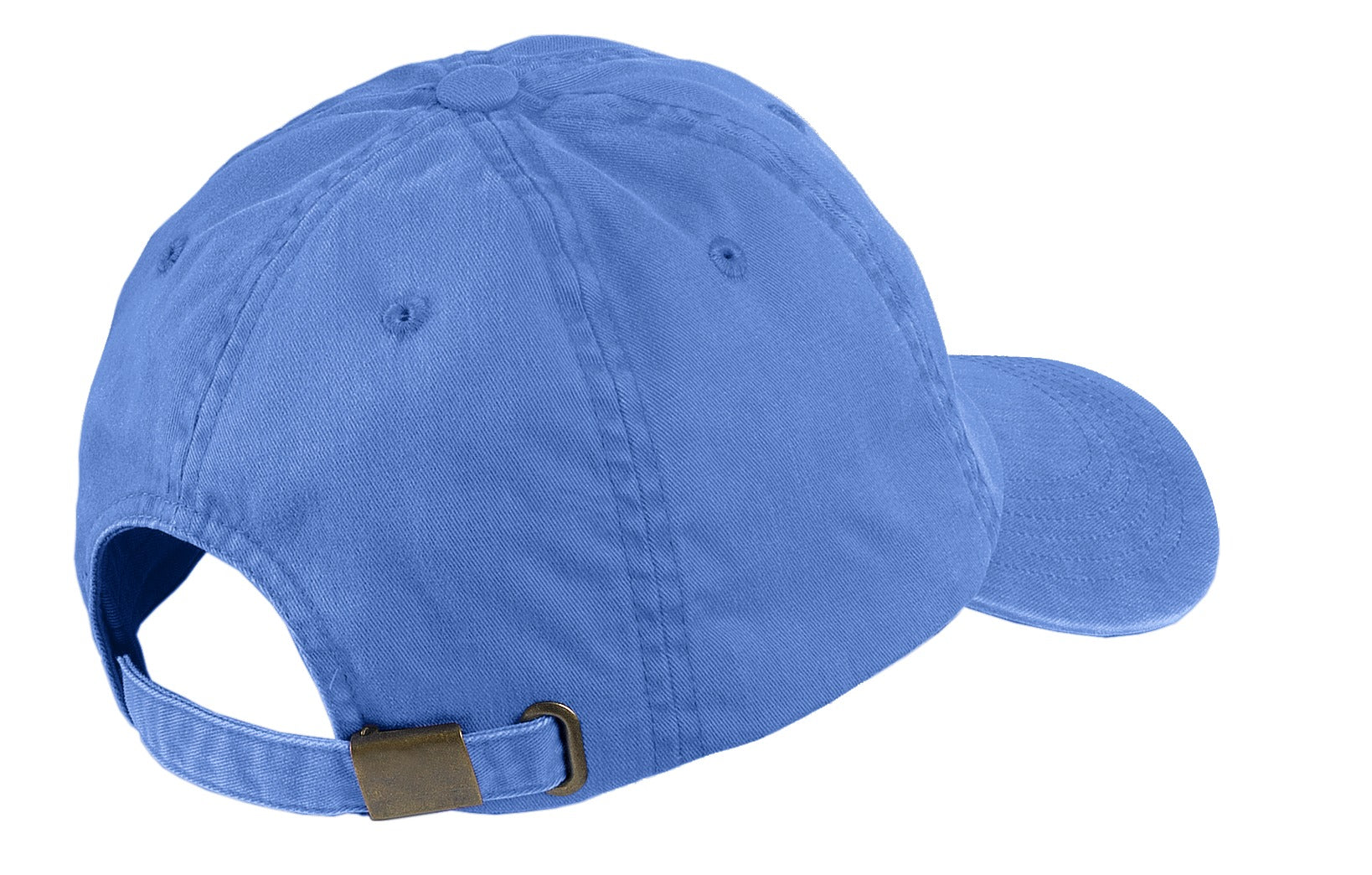 Port Authority Garment-Washed Cap. PWU - Faded Blue - back