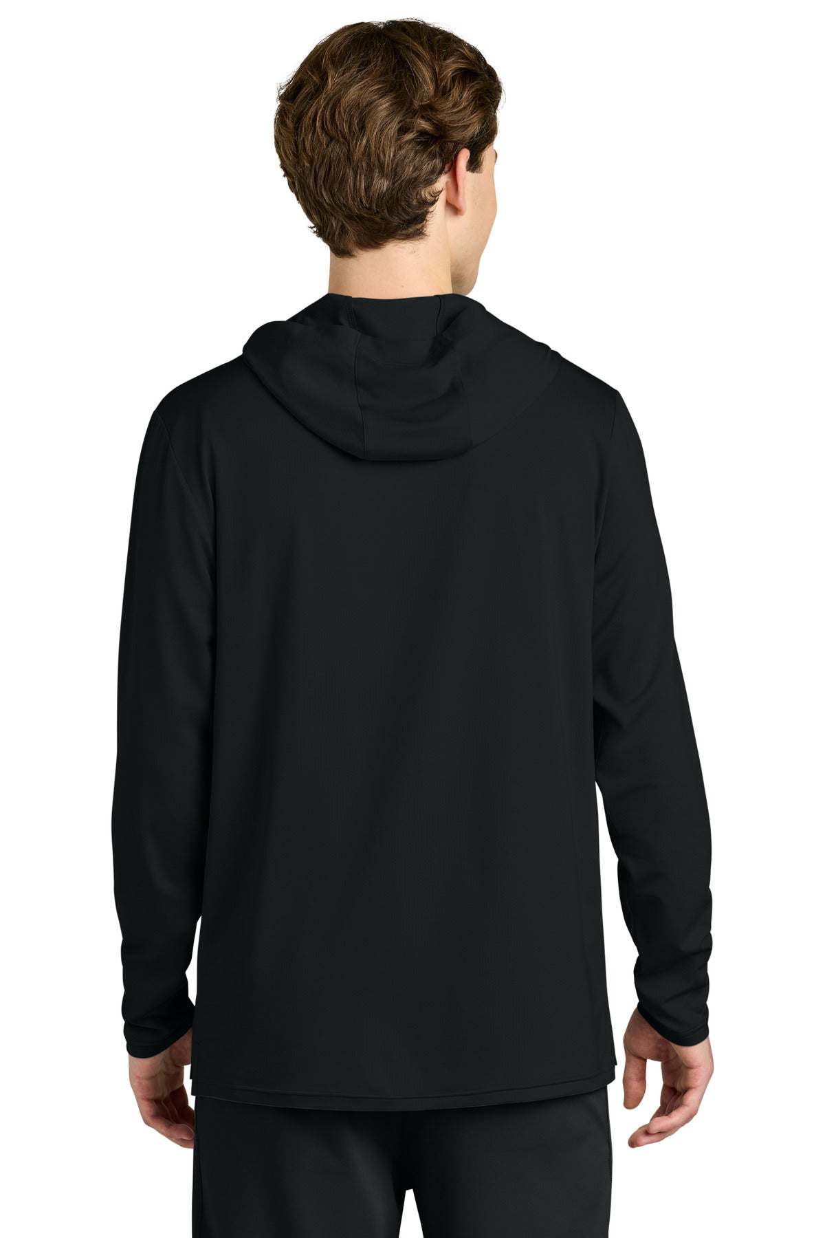 Richardson Clutch Long Sleeve Hoodie RA7110LSH - Black - back