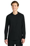 Richardson Clutch Long Sleeve Hoodie RA7110LSH - Black - front