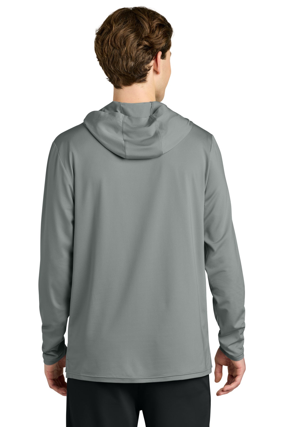 Richardson Clutch Long Sleeve Hoodie RA7110LSH - Grey - back