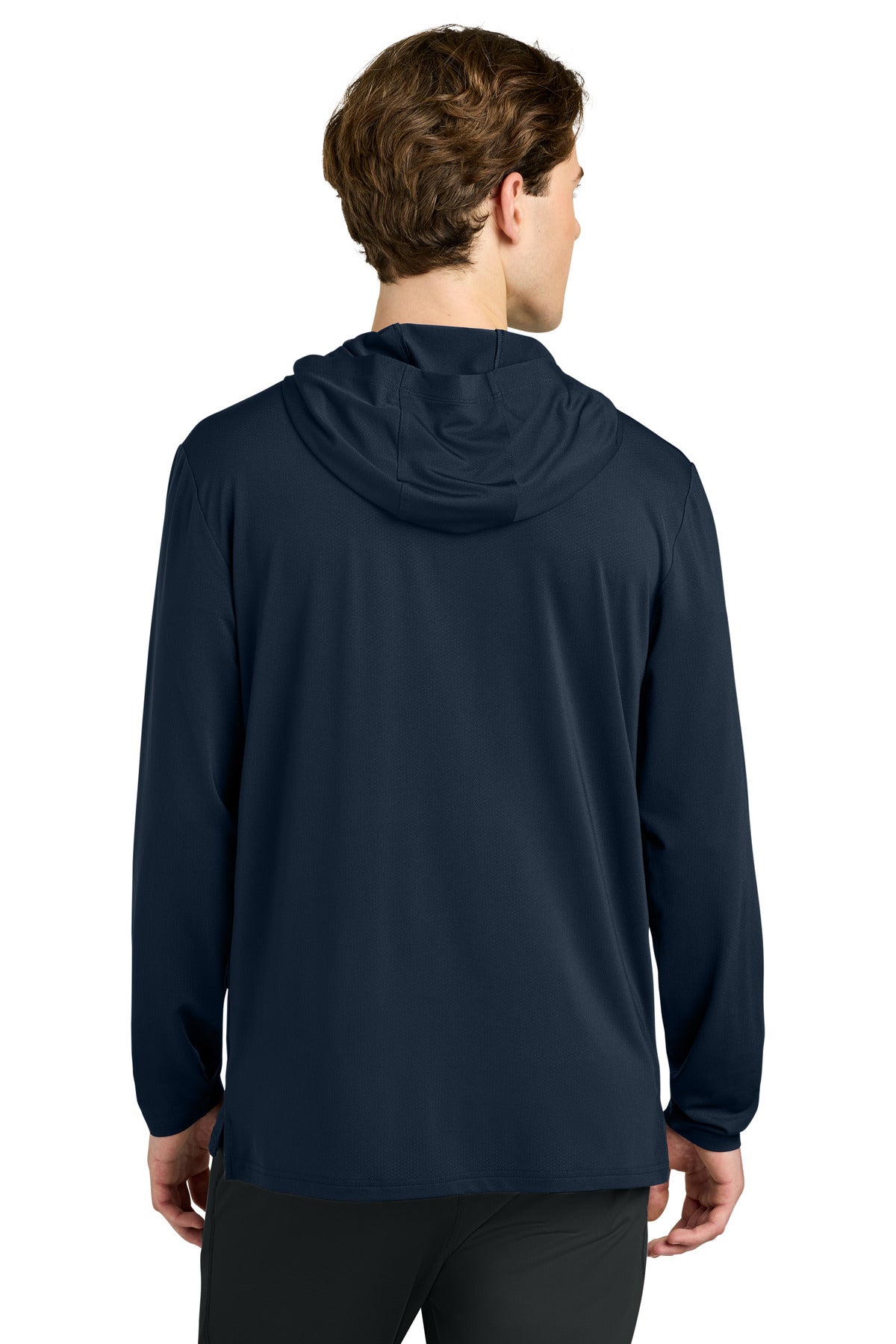 Richardson Clutch Long Sleeve Hoodie RA7110LSH - Navy - back