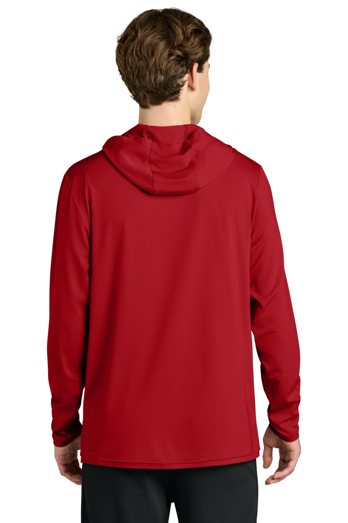 Richardson Clutch Long Sleeve Hoodie RA7110LSH - Red - back