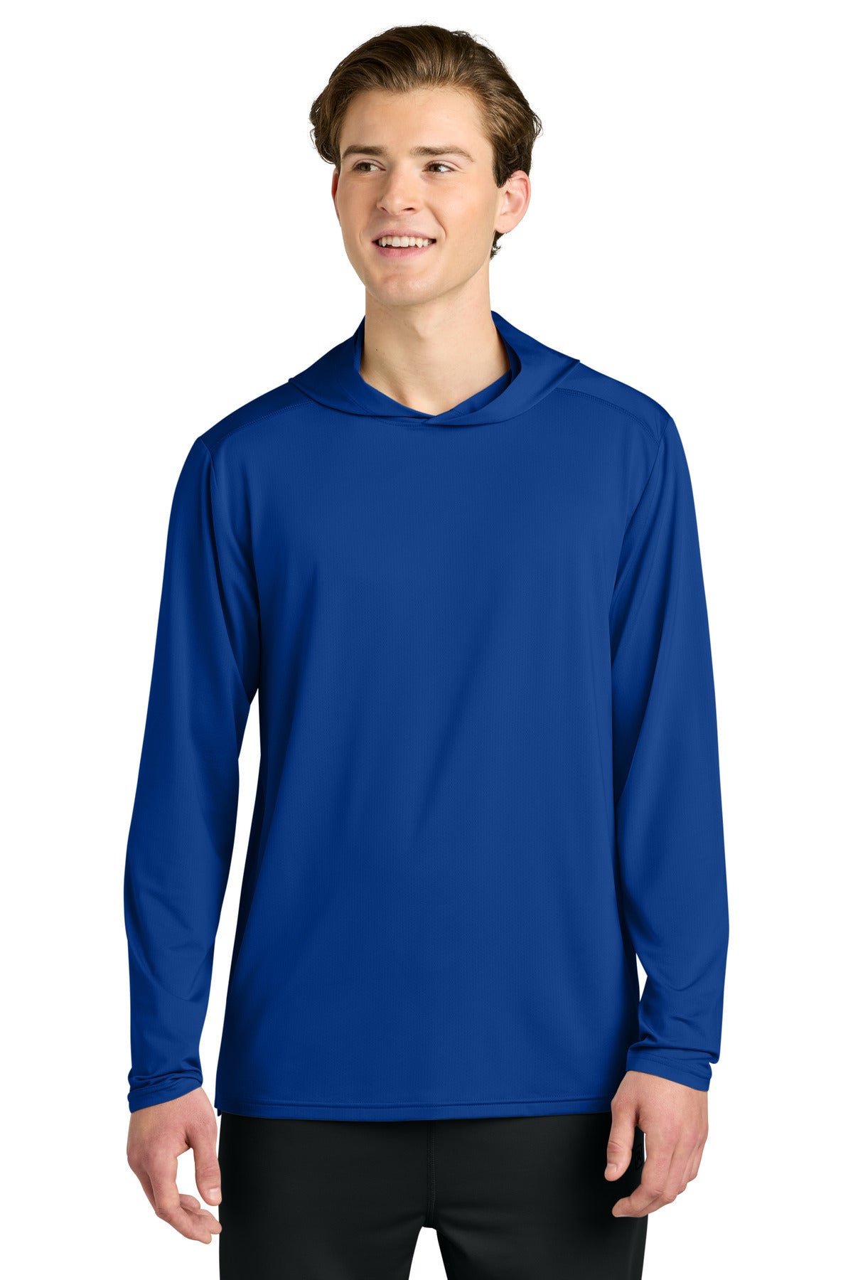 Richardson Clutch Long Sleeve Hoodie RA7110LSH - Royal - front