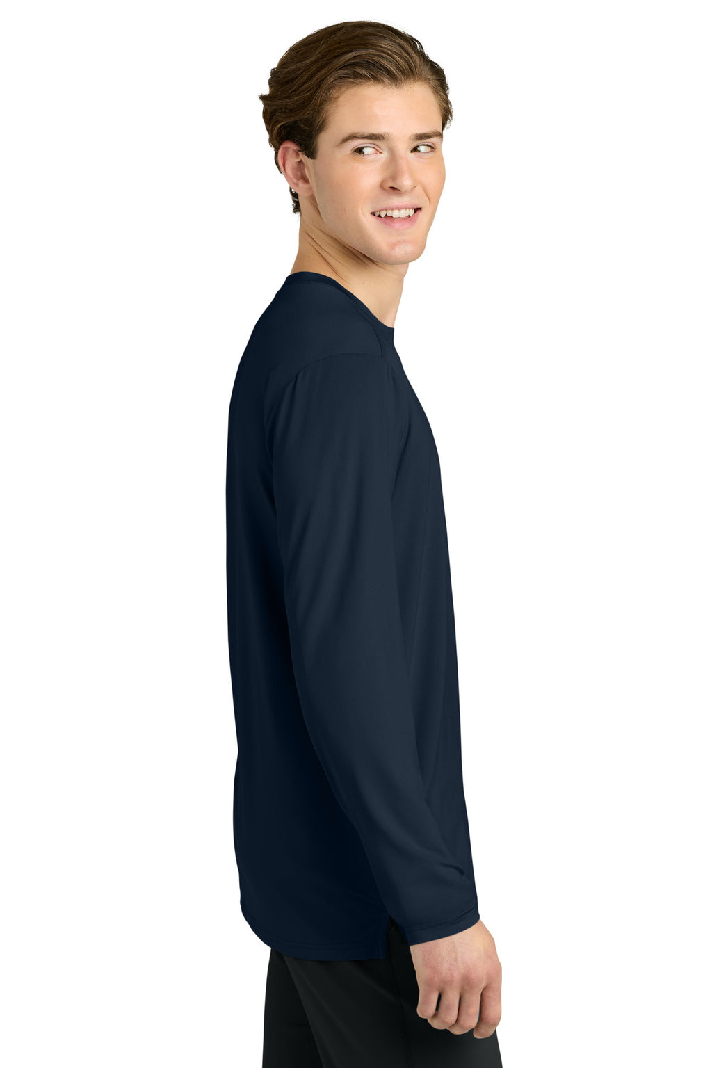 Richardson Clutch Long Sleeve Tee RA7110LS - Navy - side