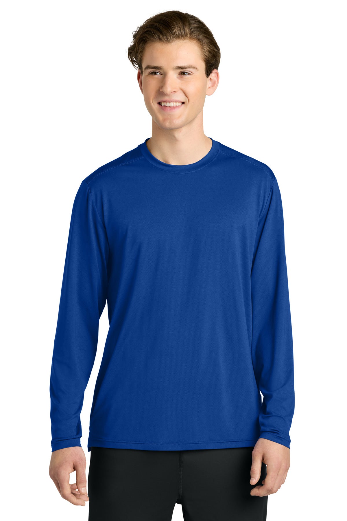 Richardson Clutch Long Sleeve Tee RA7110LS - Royal - front