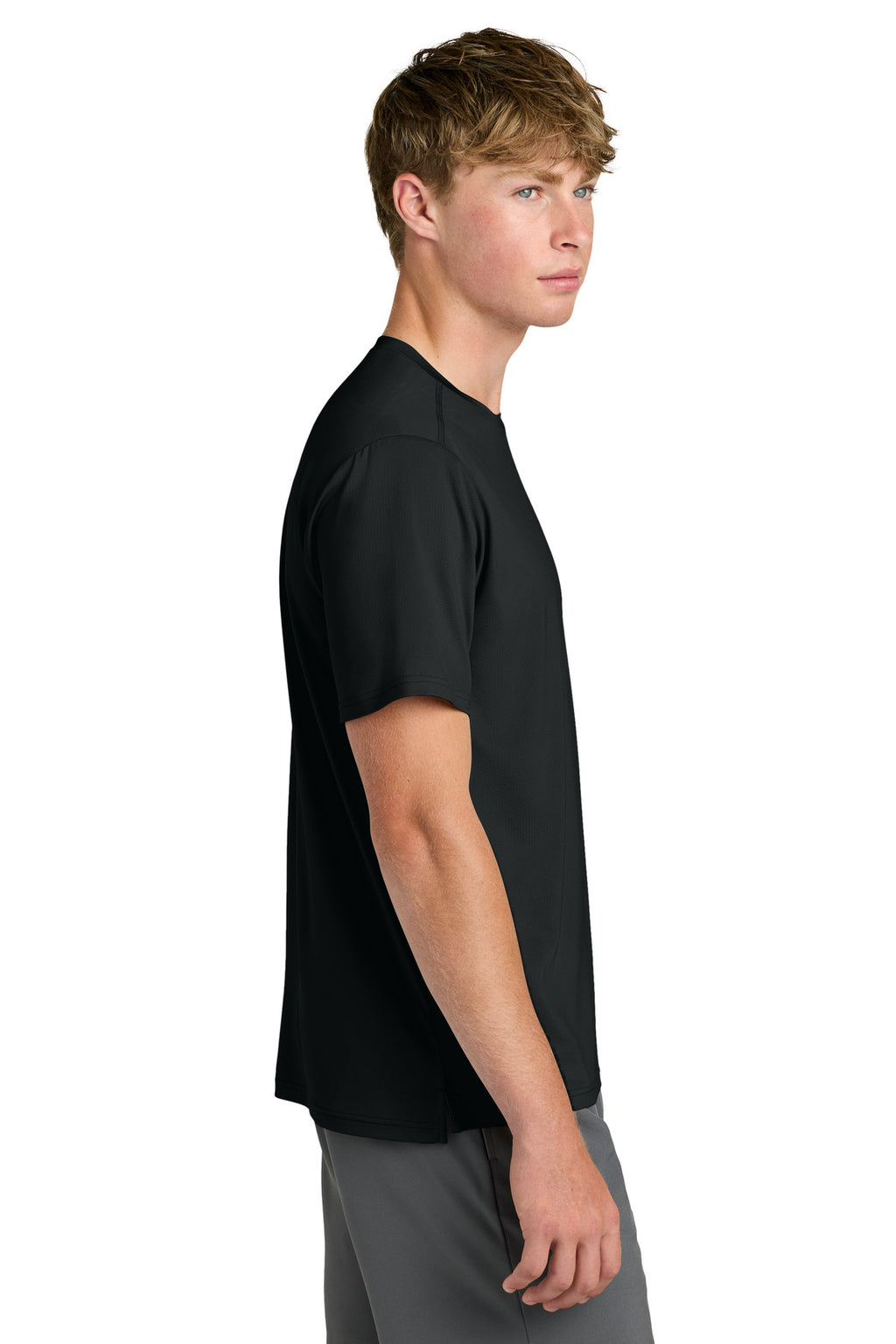 Richardson Clutch Short Sleeve Tee RA7110SS - Black - side