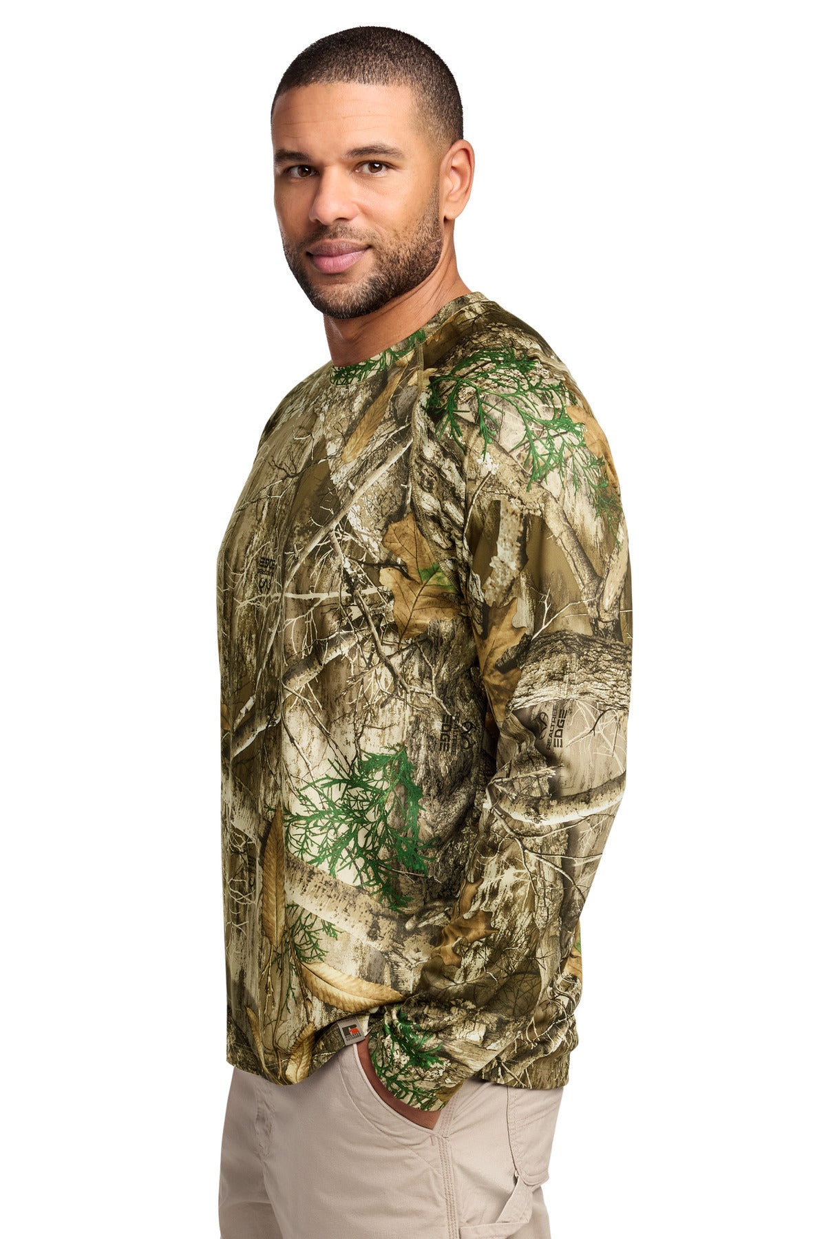 Russell Outdoors Realtree Performance Long Sleeve Tee RU150LS - Realtree Edge - side