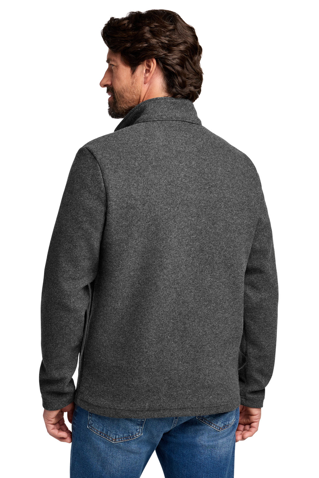 Russell Outdoors Basin Snap Pullover RU551 RU551 - Graphite Heather - back