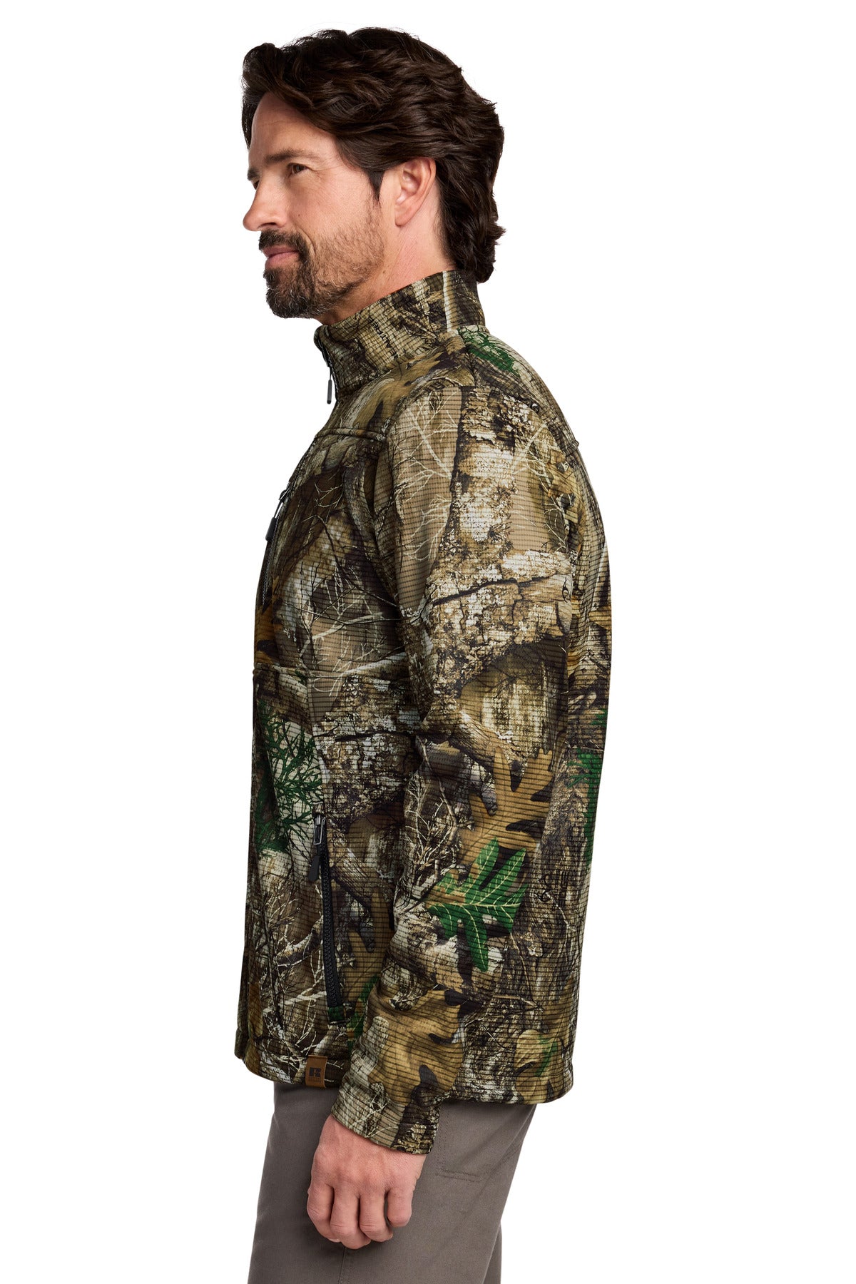 Russell Outdoors Realtree Atlas Soft Shell RU600 - Realtree Edge - side