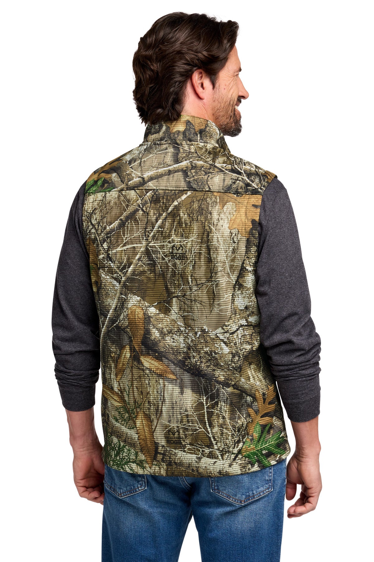 Russell Outdoors Realtree Atlas Soft Shell Vest RU603 - Realtree Edge - back