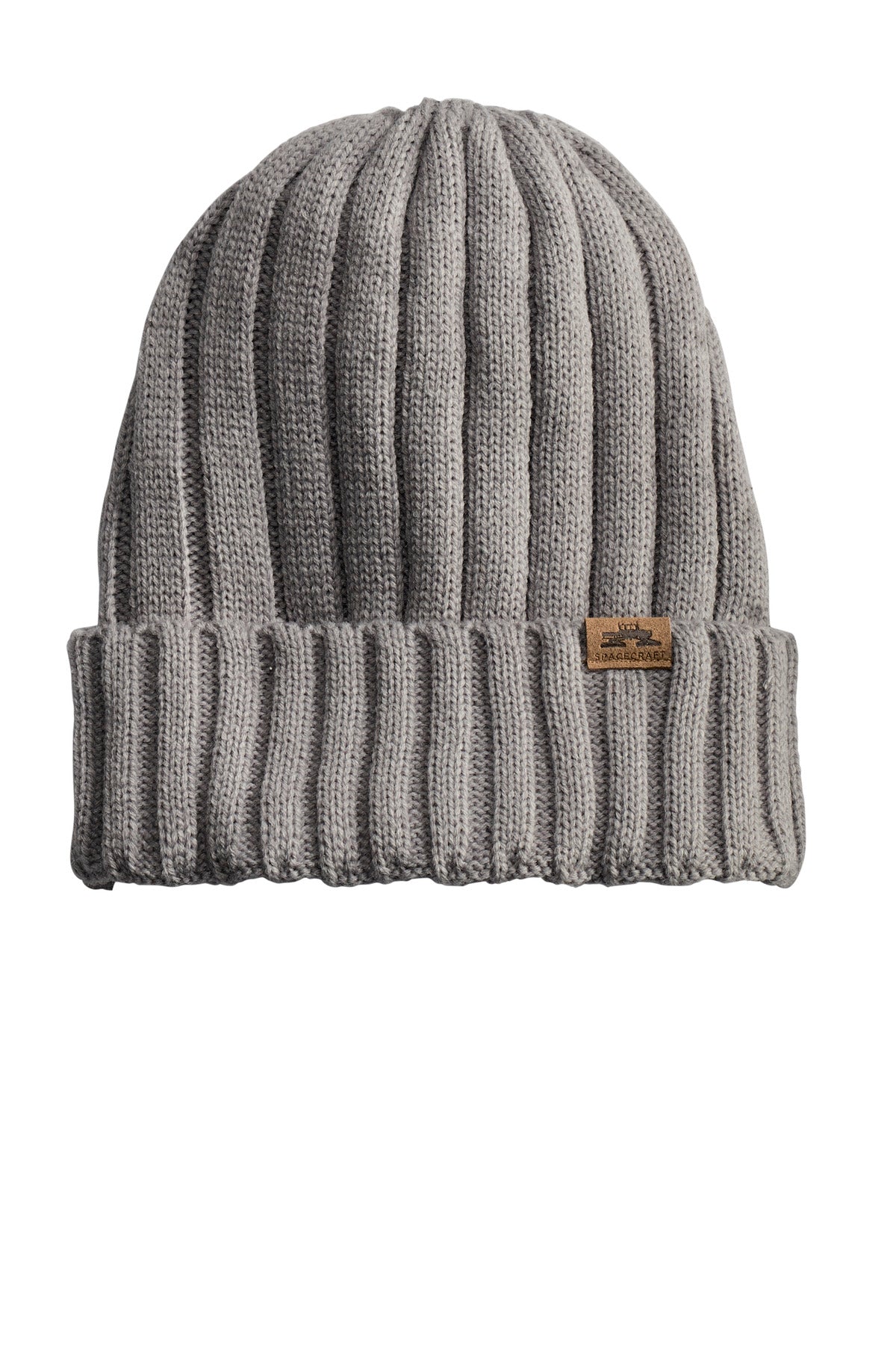 LIMITED EDITION Spacecraft Throwback Beanie SPC10 - Alloy Gray - front