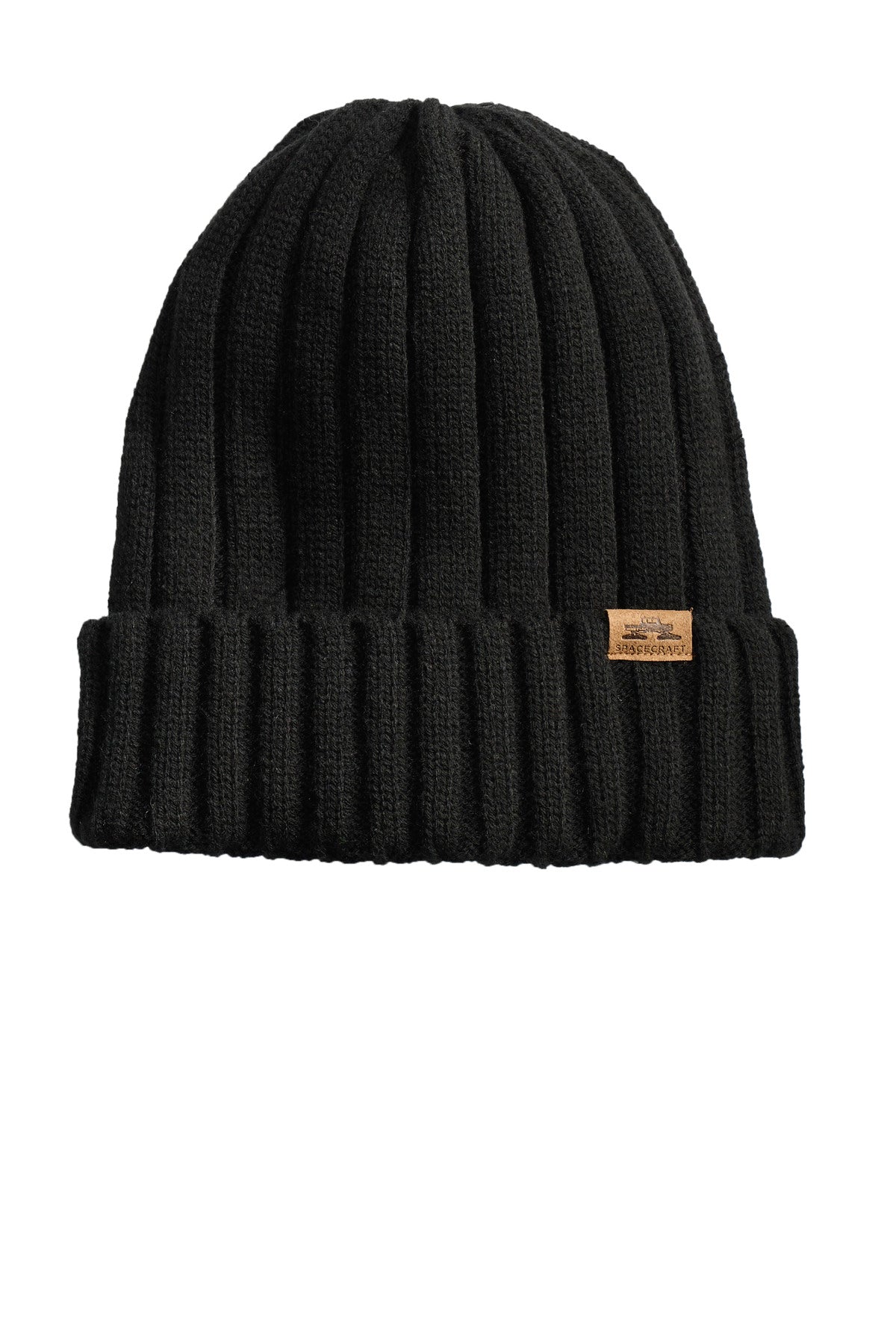 LIMITED EDITION Spacecraft Throwback Beanie SPC10 - Black - front