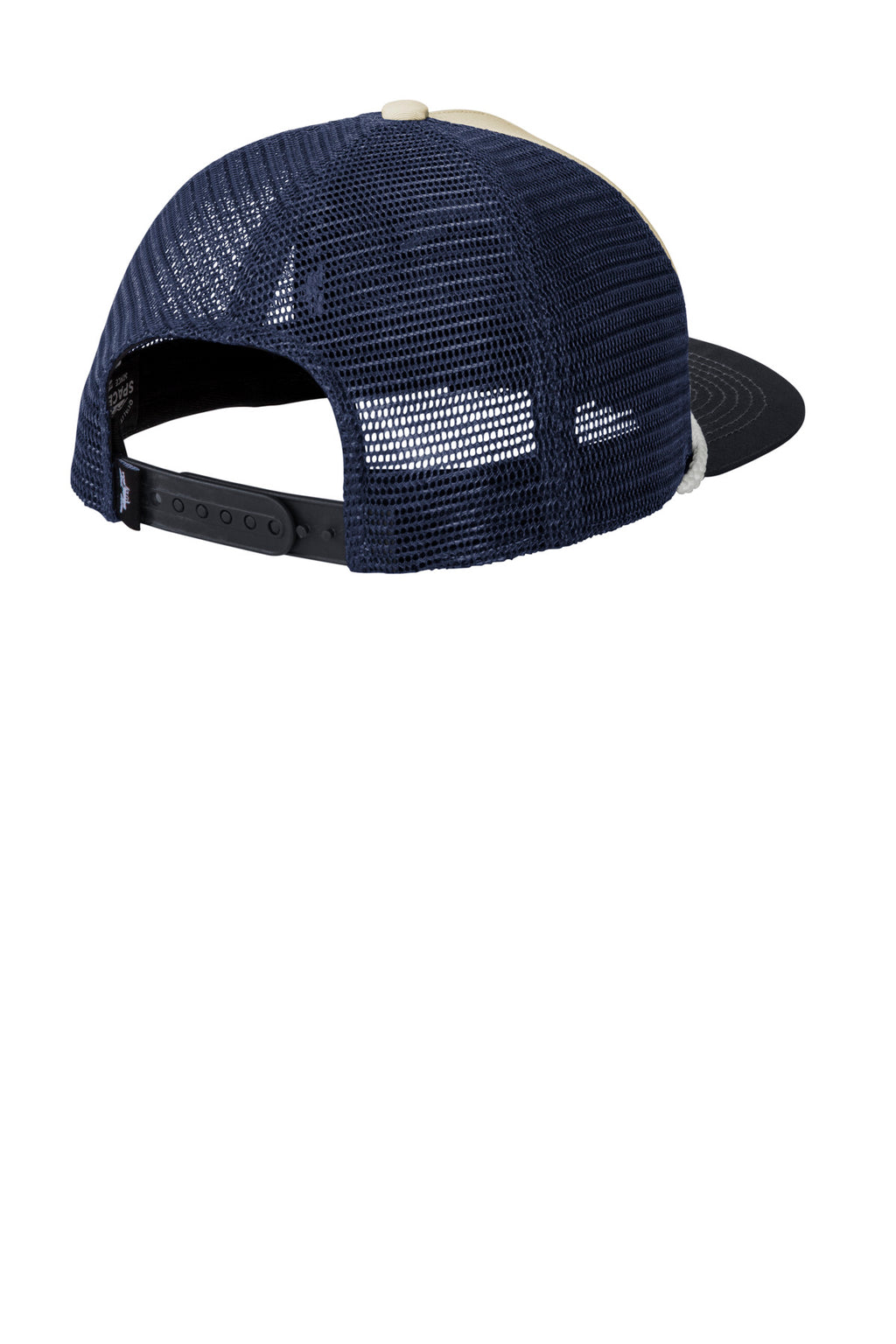 LIMITED EDITION Spacecraft Trucker Cap SPC3 - Midnight Navy/ White - back
