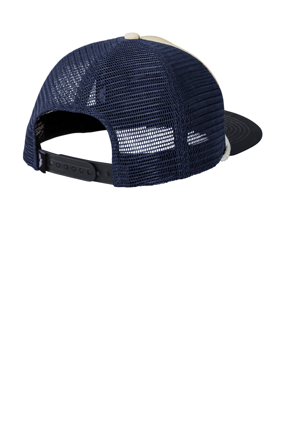 LIMITED EDITION Spacecraft Trucker Cap SPC3 - Midnight Navy/ White - back