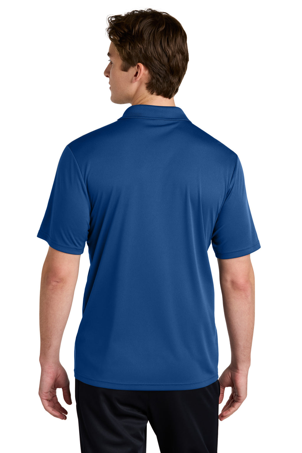 Sport-Tek Competitor United Polo ST104 - Royal/ White - back