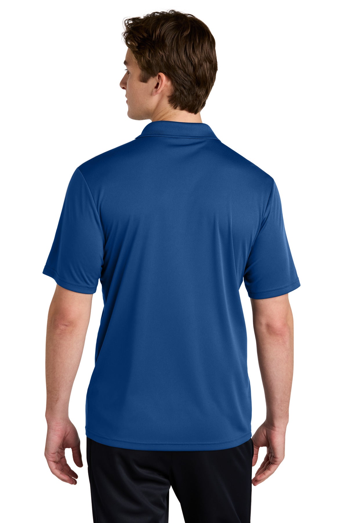 Sport-Tek Competitor United Polo ST104 - Royal/ White - back
