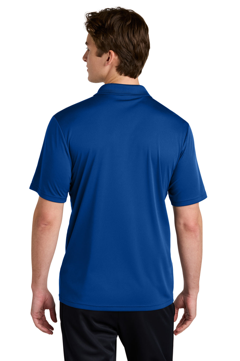 Sport-Tek Competitor United Polo ST104 - True Royal/ White - back