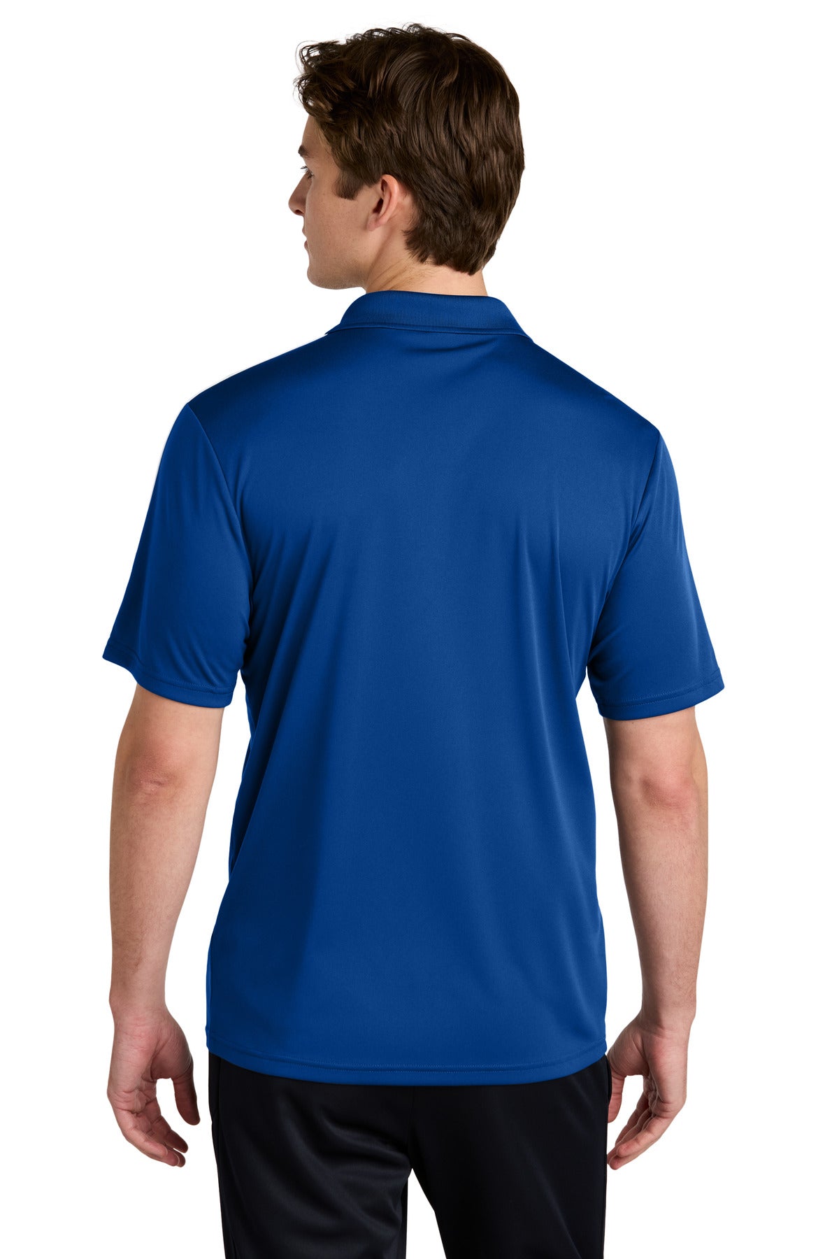 Sport-Tek Competitor United Polo ST104 - True Royal/ White - back